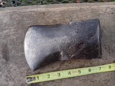 Antique Single Bit Axe Head 3 lbs 6 oz