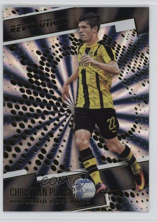 2017 Panini Revolution Sunburst Christian Pulisic #31 1w3