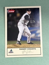 Randy Choate 2005 Fleer Tradition Arizona Diamondbacks #40 EE154