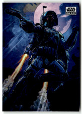 Topps 2025 Star Wars Galaxy No. 7 It's not a matter of Luck Boba Fett