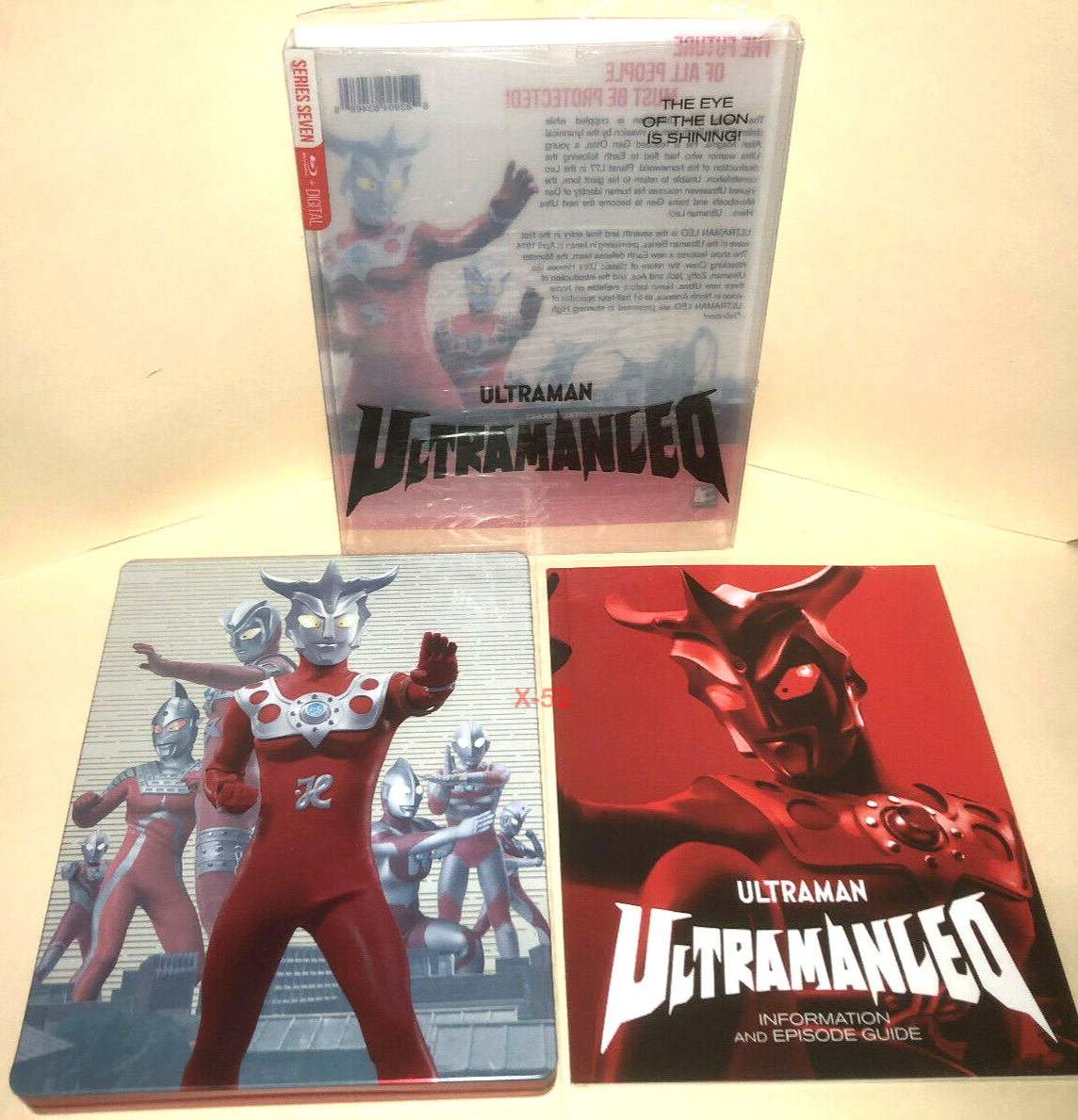Ultraman Ultra Leo complete series Steelbook blu ray set Astra