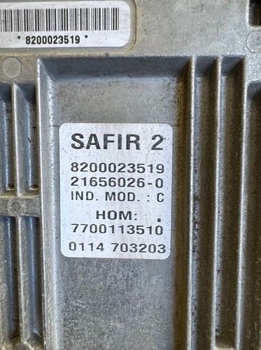 🟡 Plug&Play ENTSPERRT Renault Motorsteuergerät ECU 8200023519 7700113510 🟡 - Picture 2 of 2