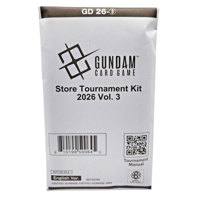 Gundam Card Game Store Tournament Kit 2026 Vol.3 Winner Participation Pack NEU