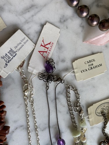 Costume Jewelry lot necklace bracelet Liz Gigi Monet Anne Klein original tags - Picture 13 of 22