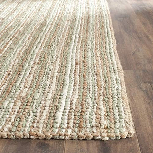  Area Rug 3x5 - Natural Fiber Collection - 3' x 5' (Rectangular) Sage/Natural - Image 4 of 4