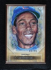 2020 Topps Transcendent Collection Reproductions /95 Ernie Banks HOF Sketch 1y9