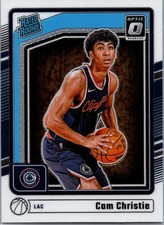 2024-25 Panini Donruss Optic - Rated Rookie Cam Christie #284 (RC) - Clippers