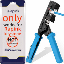 Speed Keystone Jack Tool for 90 Degree RJ45 Keystone, Ethernet Keystone Punch do