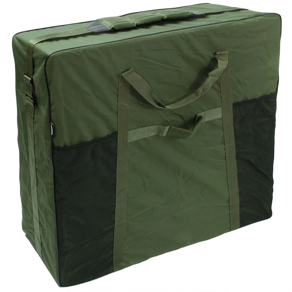 AP Carp Fishing Bed Bedchair 6 Legs Padded Recliner Bed Chair + Bag ...