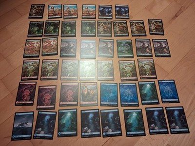 Magic The Gathering Full Art Land Lot Konvolut Near Mint Unbespielte Karten Spiderman