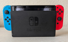 Nintendo Switch Console, 32GB + Neon Red/Blue Joy-Con, See Description