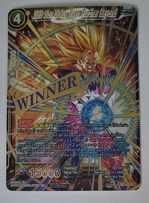 SS3 Son Goku, Even Further Beyond- WINNER ! NM/M
