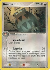 Noctowl 43/115 Uncommon Unseen Forces Pokemon Moderately Played on eBay