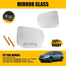 Left Right Side Mirror Glass Heated For 2012 2013 2014 2015 2016 Honda CRV CR-V