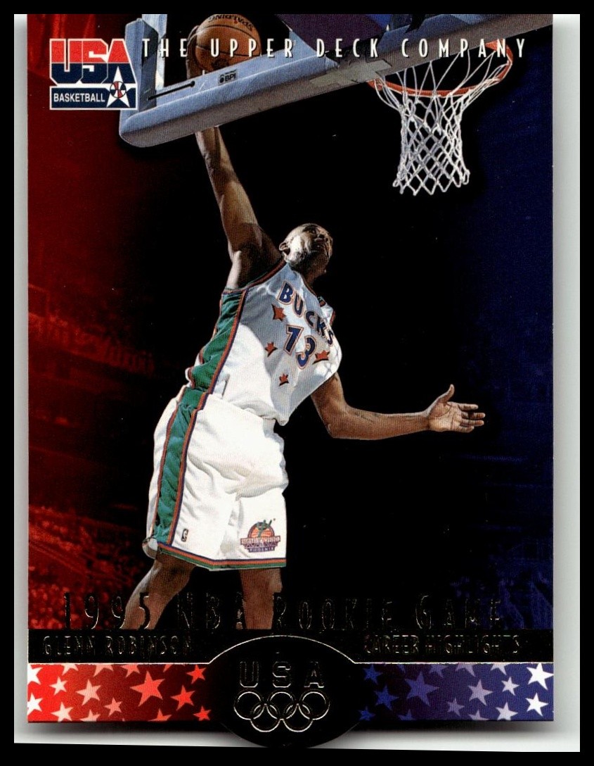 1996 Upper Deck USA #33 Glenn Robinson USA