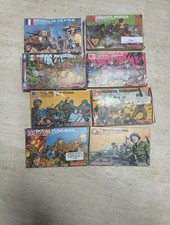 soldatini atlantic 1/72 Serie 50 8 Scatole Sfuse Non Complete 