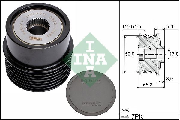 Ina Generatorfreilauf 535035410-image