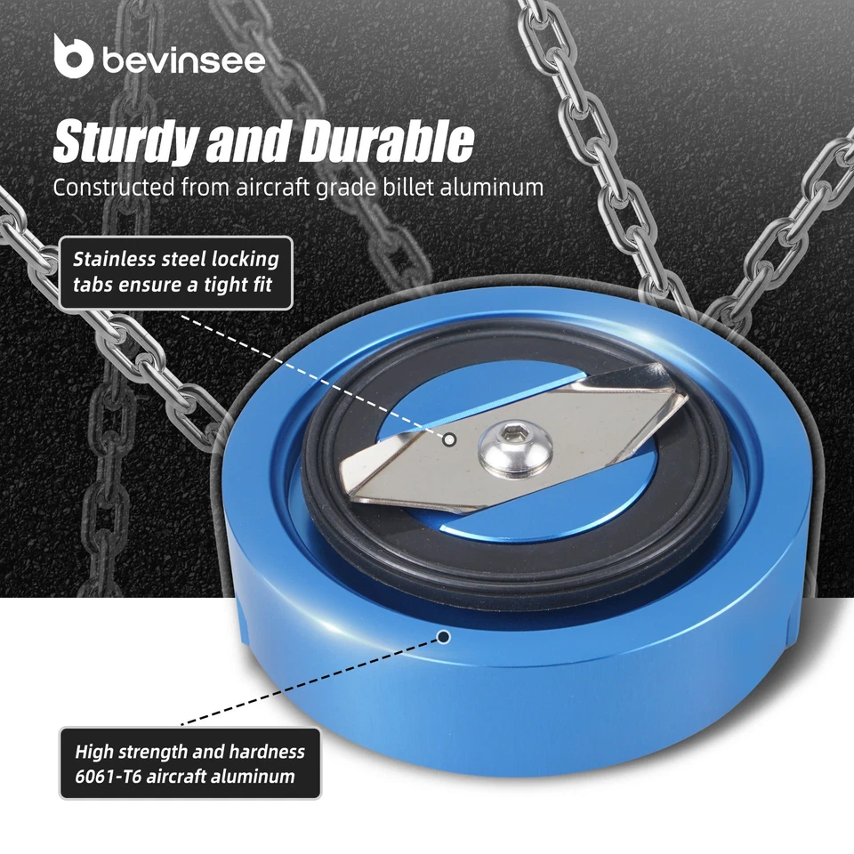 Oil Filler Cap For BMW 3 Series E36 E46 E90 318i 320i 325i 328i 330i 11121743294 - Image 3 of 4