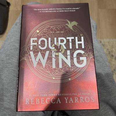 Fourth Wing limited Holiday Edition With Sprayed Edges/ Rebecca Yarros. (New) 