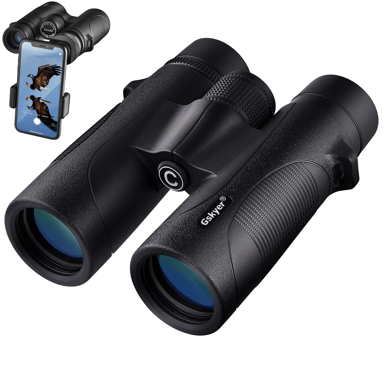 Binoculars for Adults High Powered: 12x42 HD Zoom Binocular for Bird Watching...