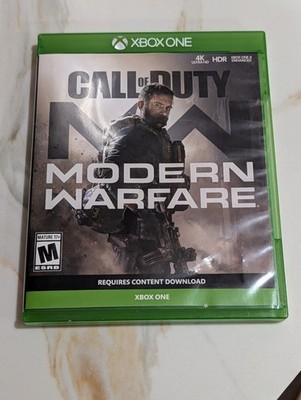 Activision Call of Duty: Modern Warfare Xbox One Shooter Game w/ Case & Disc
