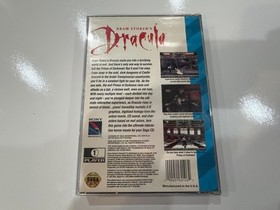 Bram Stoker's Dracula (Sega CD, 1993) CIB Complete with Manual + Reg Card VG!
