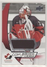 2019 Upper Deck Team Canada Juniors Jersey Genevieve Lacasse #61 8vv