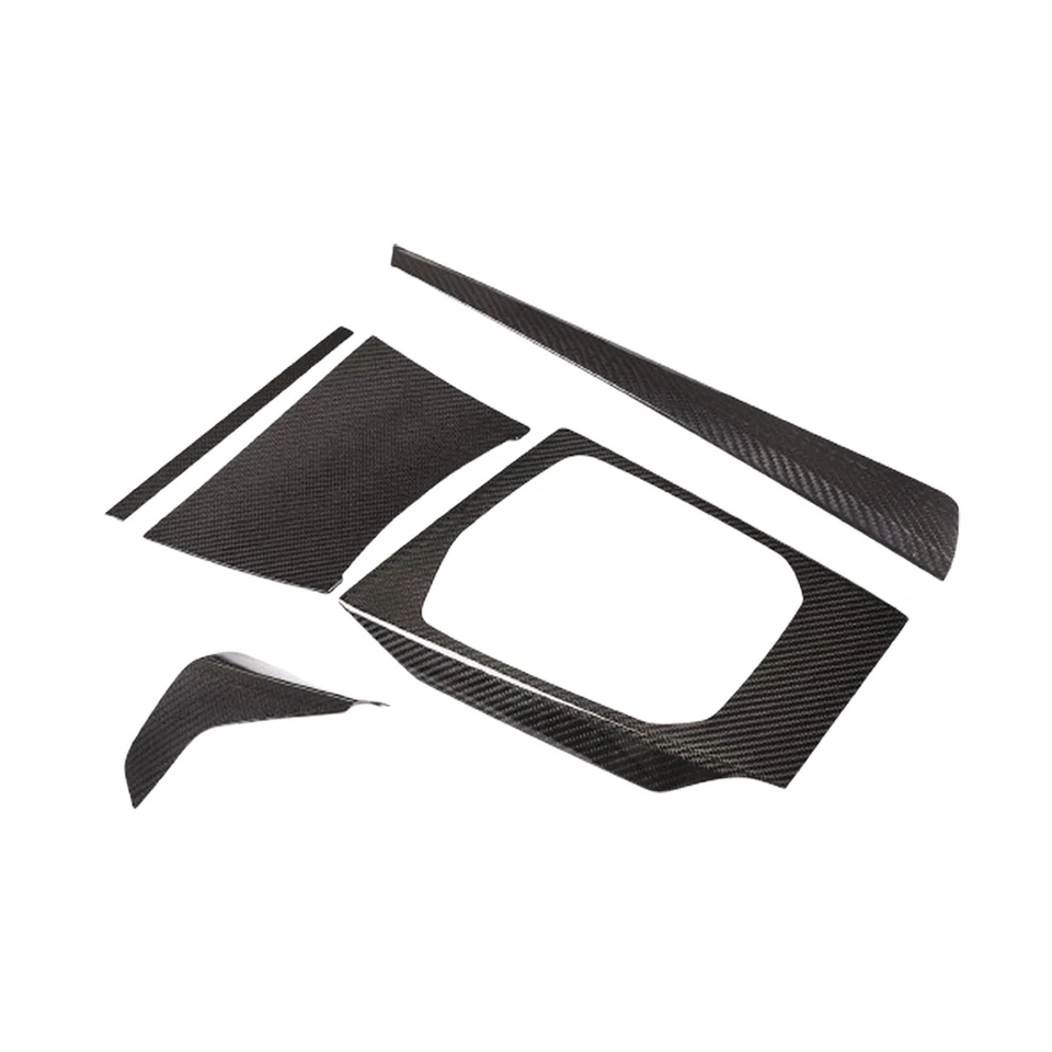 Комплект накладок на внутреннюю отделку из настоящего углеродного волокна для 2020–22 BMW 330i 430i G20 G21 GRD - Изображение 2 из 4