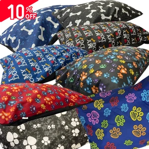 Dog Pet Bed Washable Removable Zipped Cover Large, Extra Large Cushion Covers