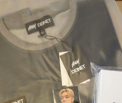 TXTヨンジュン●GGUM X DEINET●Tシャツ &ネックレス●購入特典付 TXT YEONJUN GGUM × DEINET Necklace Photocard LOOSE FIT S/S T-SHIRT
