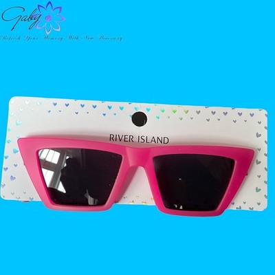River Island Girls Cat Eye Sunglasses 5-12 Years Pink