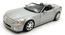 Hot Wheels 1/18 Scale Diecast 16126T - Cadillac XLR Cabriolet - Silver