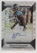 2016 Panini Prizm Rookie Blue Wave 88/149 Yannick Ngakoue #RA-YNG Auto 0hm