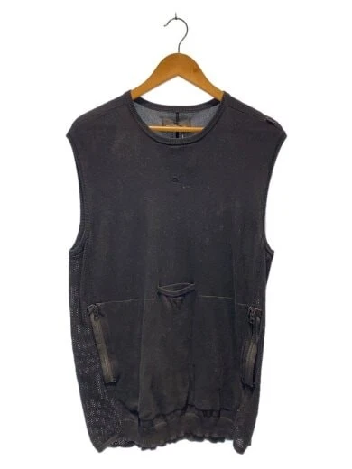 STONE ISLAND 18SS SHADOW PROJECT Gilet in maglia (sottile) M Cotone Nero 6819501A1