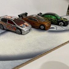 Hot Wheels Honda Civic Lot Of 3 1:64