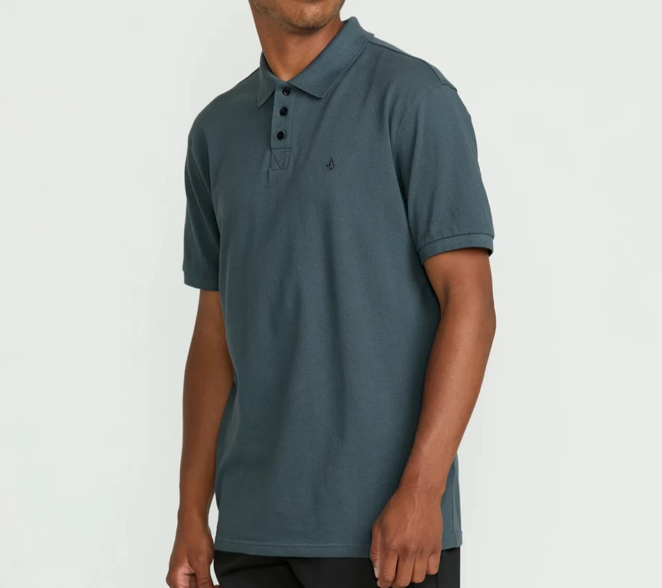 VOLCOM SITESTONE Men's S/S Polo Shirt - DST -Size XXLarge - NWT LAST ONE LEFT - Image 3 of 4