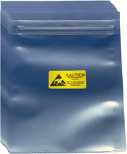 30pcs Anti Static Bags 5.9" x 7.87" ESD Resealable For 3.5" HDD SSD Electronics