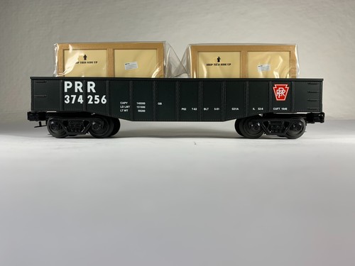MTH RIELES RESISTENTES 30-4215B, GÓNDOLA PENNSYLVANIA #374256 con cajas de madera, nueva en caja | Zustand: New