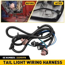 Left Side Tail Light Wiring Harness For 16-19 Chevy Silverado 1500 2500hd 3500hd