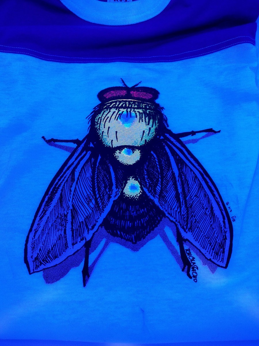 【格安，定番人気】 Vintage Iron on transfer FLY アイロン プリント ビンテージ