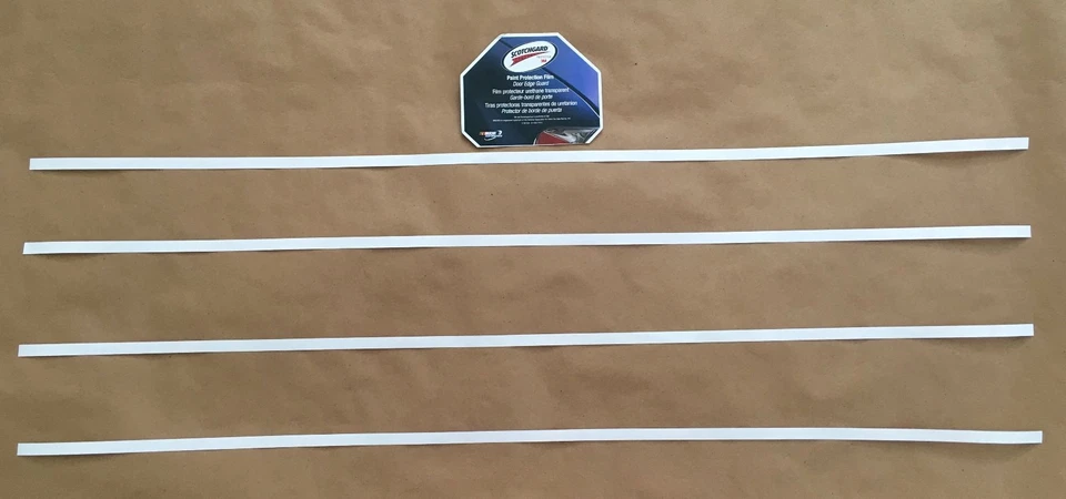 3M 0.4" x 180" Borde Puerta 3M Protector Transparente Arañazos Borde Protector Película Coche Camión Foto 3 de 4