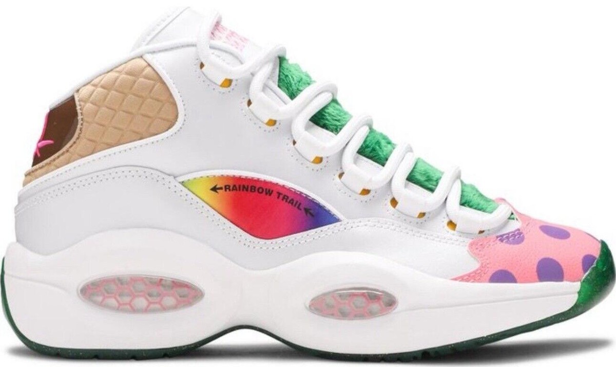 シューズ(男性用) REEBOK QUESTION MID ERIC EMANUEL 27cm REEBOK QUESTION MID X ERIC EMANUEL 
