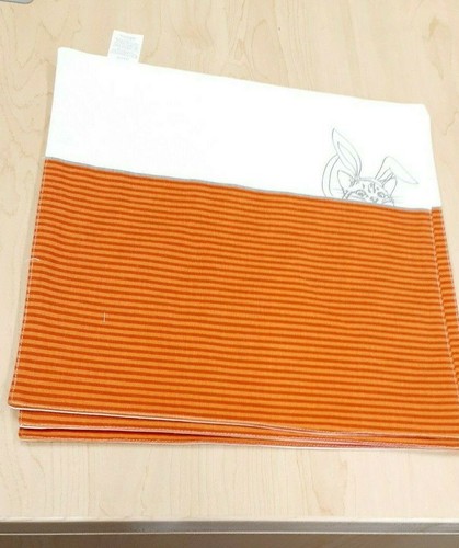4 Ellen DeGeneres Easter Bunny Placemats Home & Garden Rabbit Carrot 15" Set NEW - Picture 2 of 7