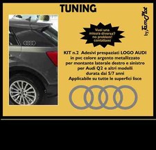 adesivi audi logo per q2 con