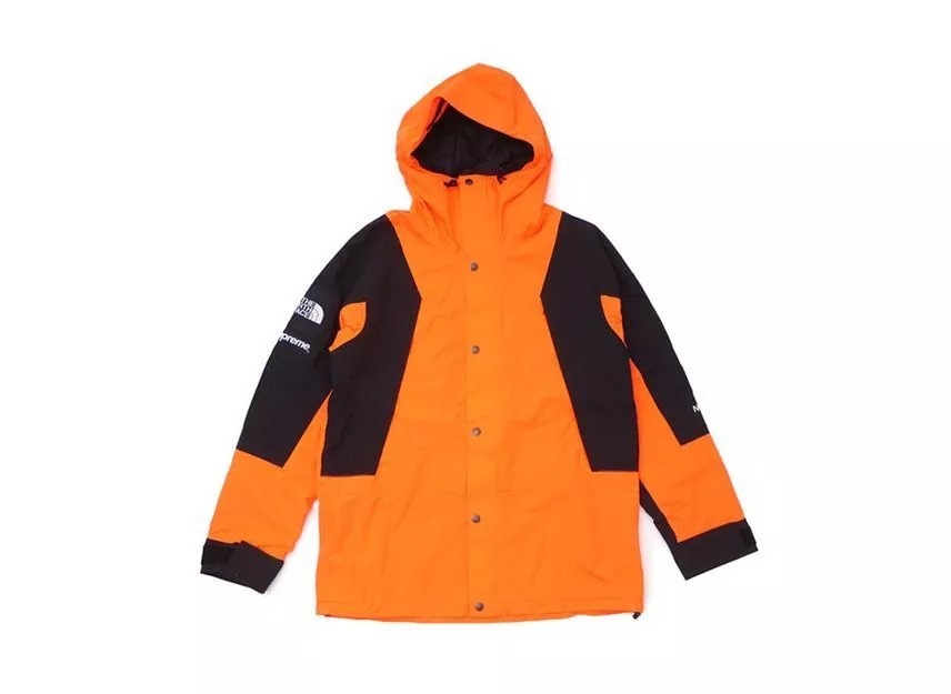 Veste légère de montagne Supreme The North Face orange puissant