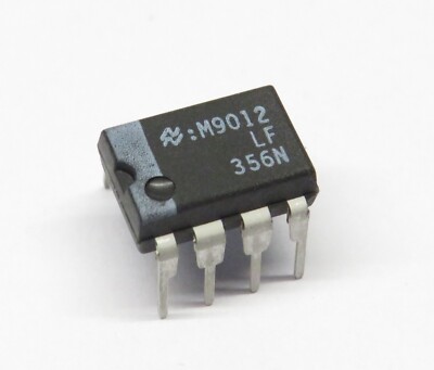 5 Stück LF356N JFET Input Operational Amplifier, National Semiconductor