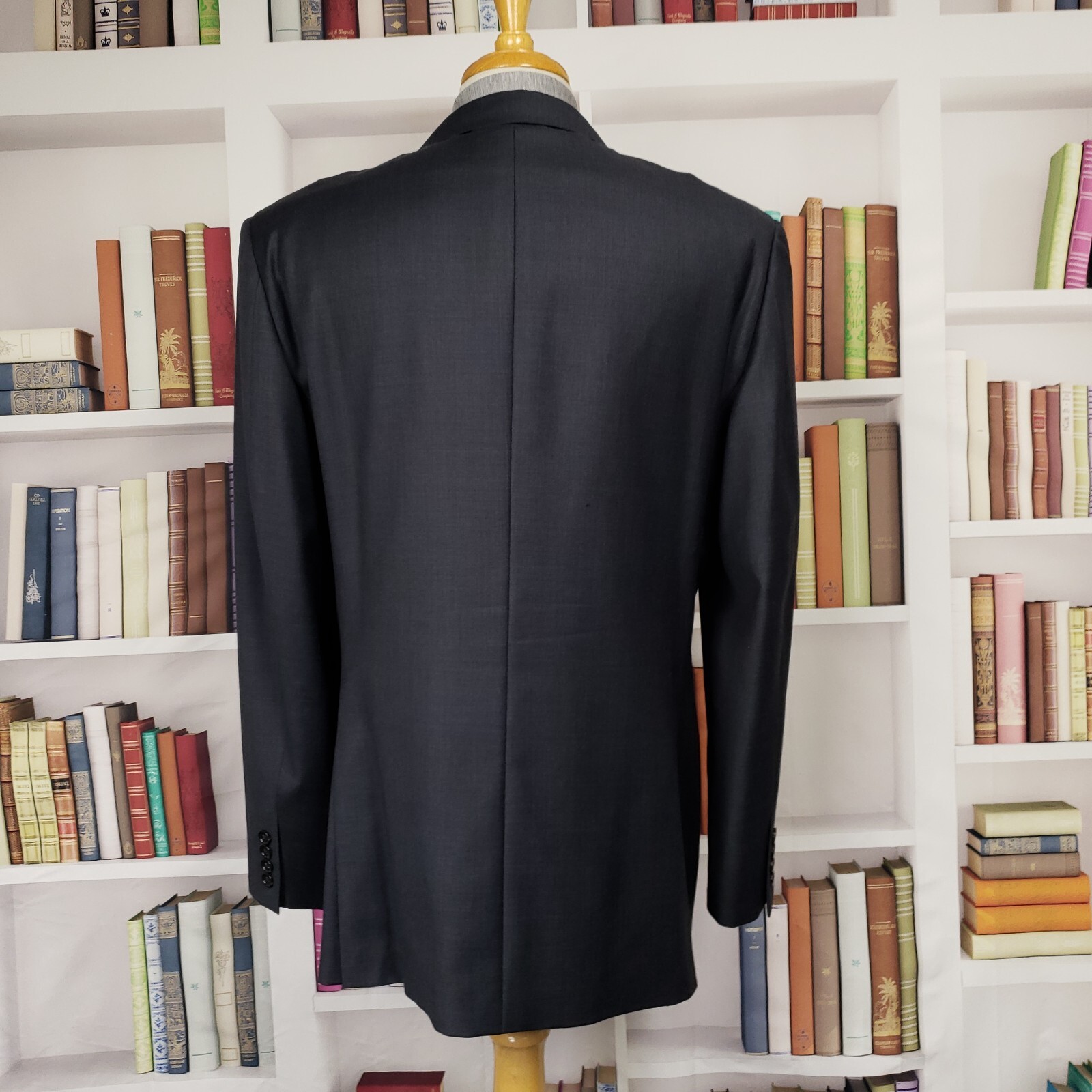 J Crew Sport Ludlow Coat Mens 44R Slim Fit Grayish Blue Italian Wool Two Button eBay