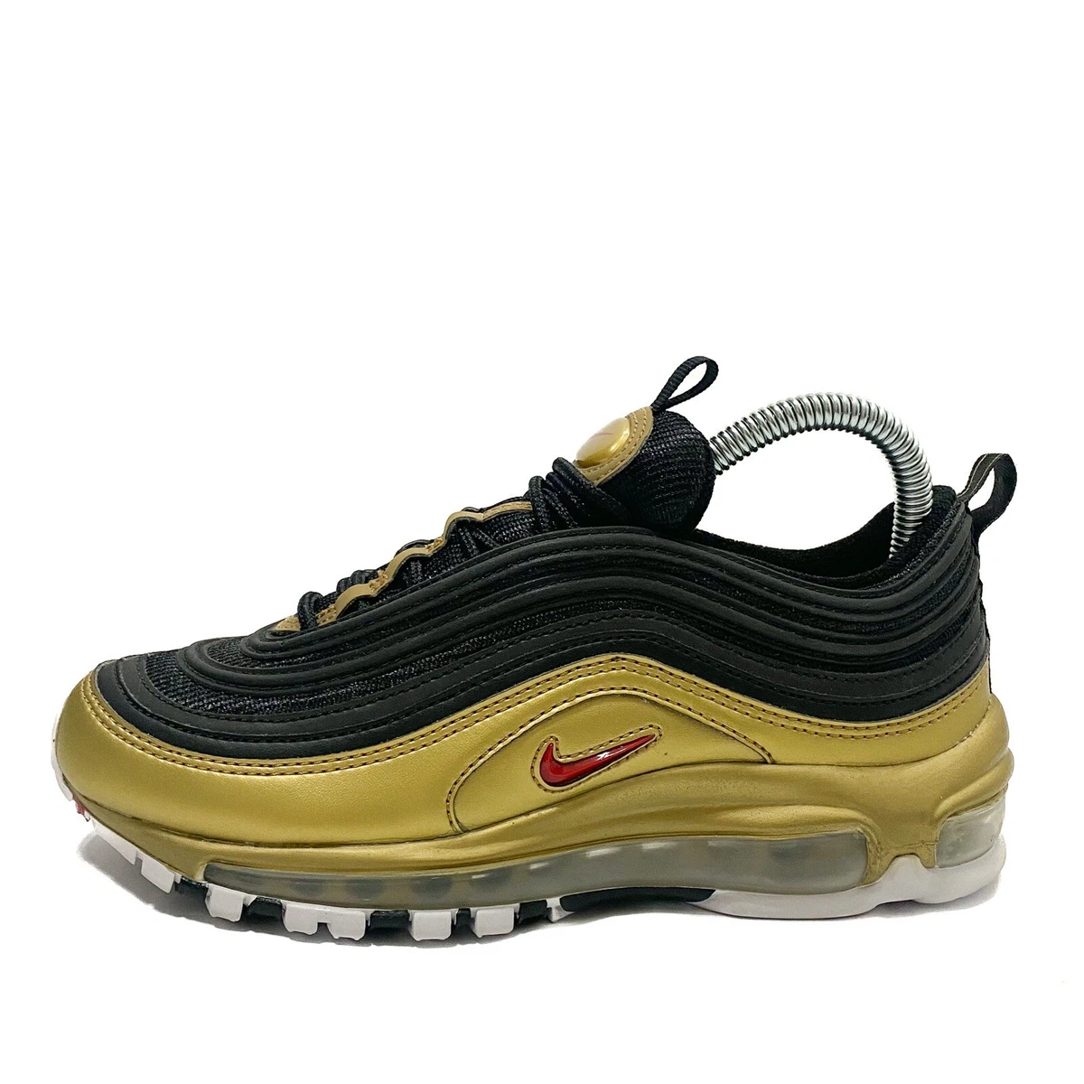 Nike Air Max 97 Black Metallic Gold Men's - AT5458-002 - US