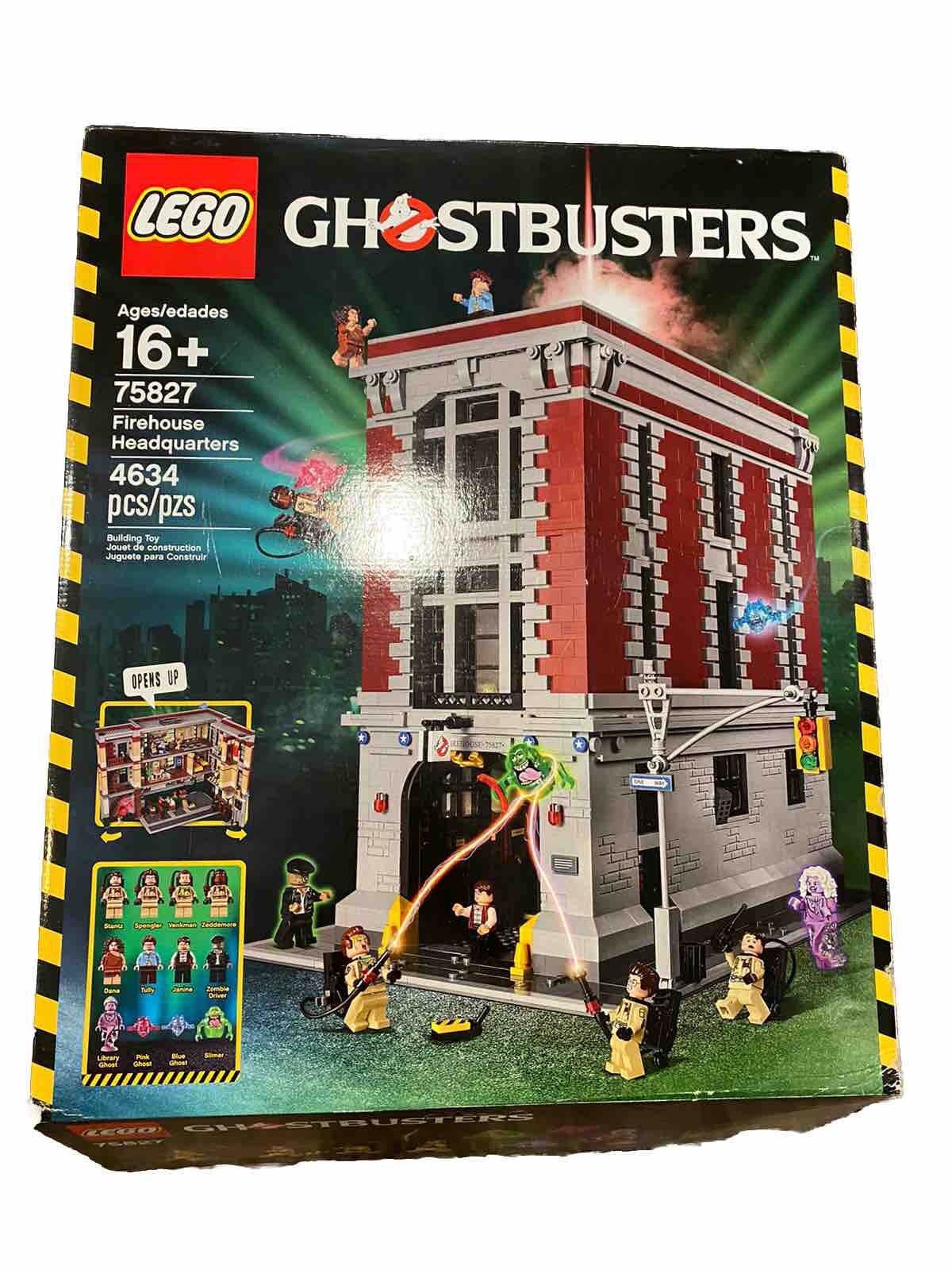 LEGO Ghostbusters Firehouse Headquarters (75827) 95 COMPLETE NO FIGS