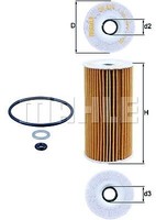 Knecht Mahle ÖLfilter Hyundai OX 424D